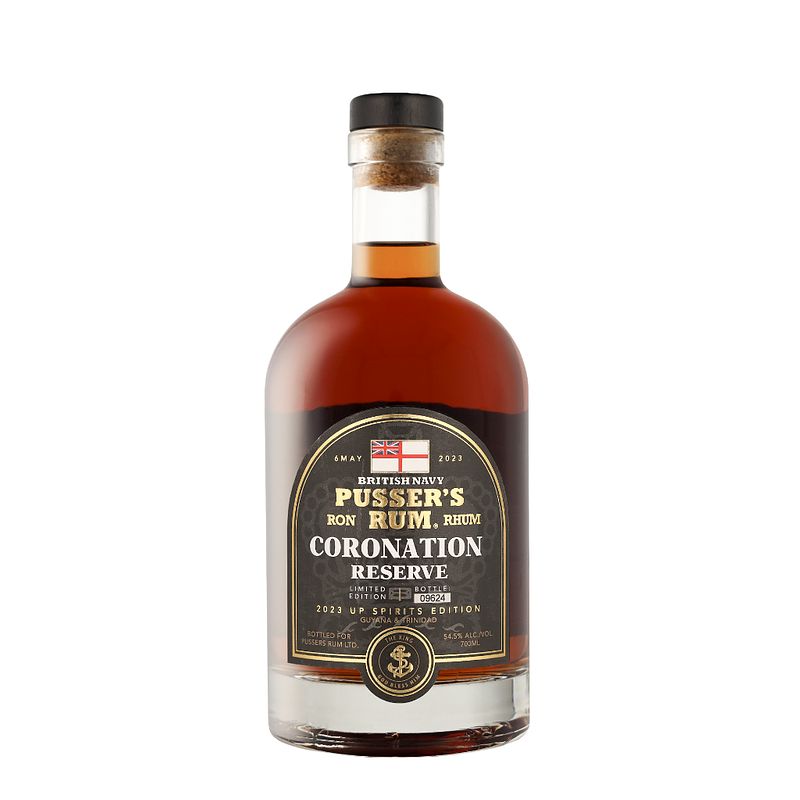 Foto van Pusser'ss coronation reserve british navy rum limited edition 70cl