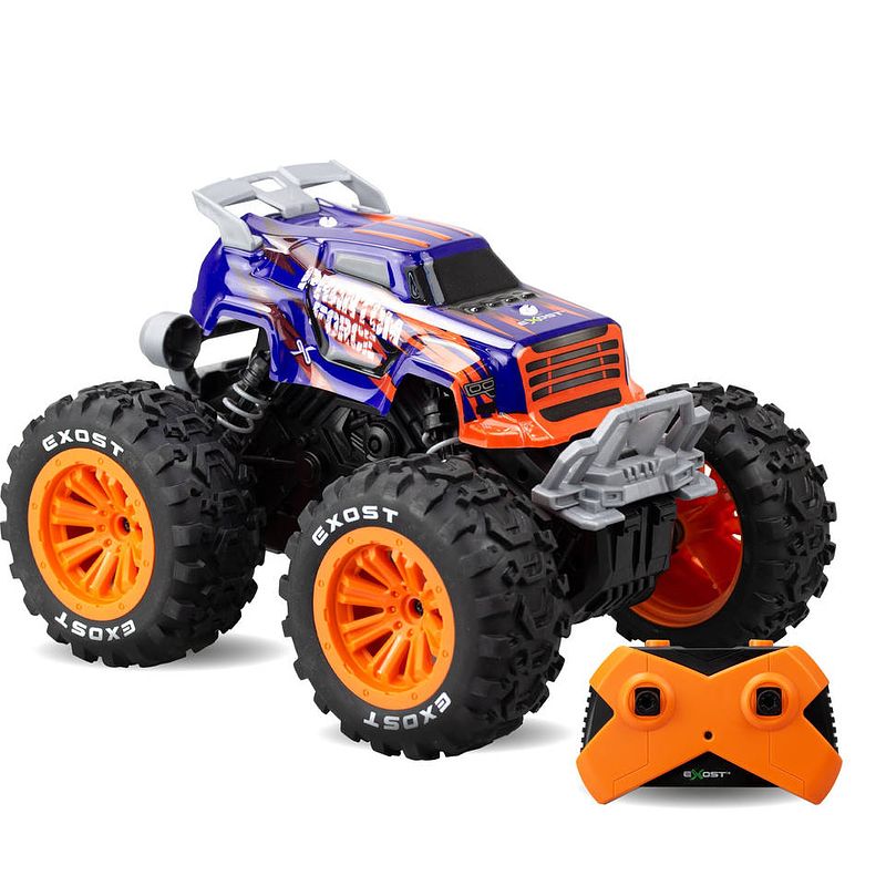 Foto van Exost op afstand bestuurbare phantom force monster truck