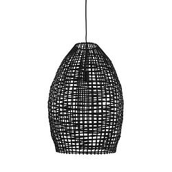 Foto van Light & living - hanglamp olaki - 46x46x69 - zwart