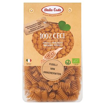 Foto van Dalla costa biologische fusilli van kikkererwten 250g bij jumbo