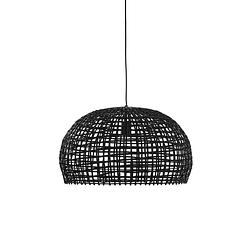 Foto van Light & living - hanglamp olaki - 56x56x34 - zwart