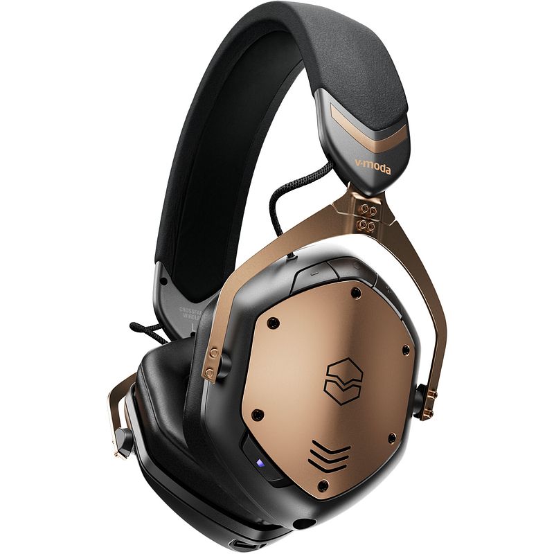 Foto van V-moda crossfade 3 wireless bronze black draadloze hoofdtelefoon