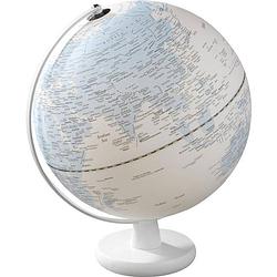 Foto van Mascagni - wereldbol / globe met verlichting, diameter 30 cm, blauw - 20f 01390