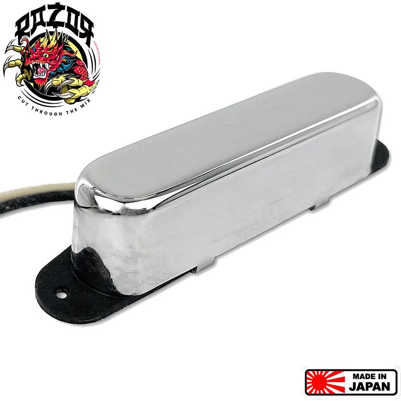 Foto van Razor blood moon neck pickup for telecaster® - chrome cover