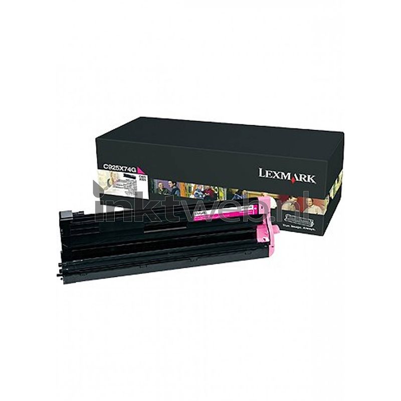 Foto van Lexmark c925 magenta toner