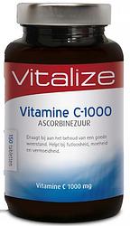 Foto van Vitalize vitamine c-1000 ascorbinezuur tabletten