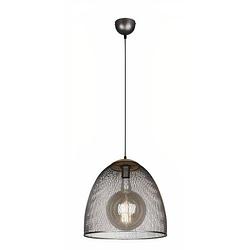 Foto van Trio hanglamp ivar 150 cm e27 staal 40w antraciet