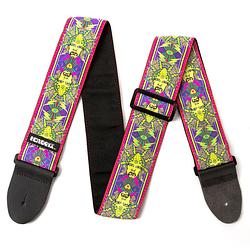 Foto van Dunlop jimi hendrix strap collection jh19 cosmic poster gitaarband