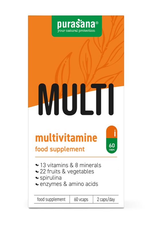 Foto van Purasana multivitamine capsules