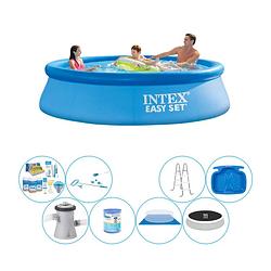 Foto van Intex easy set rond 305x76 cm - deluxe zwembad deal