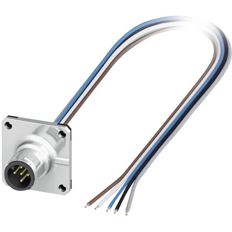 Foto van Phoenix contact 1440973 sensor/actuator steekconnector m12 aantal polen: 5 stekker, inbouw 0.50 m 1 stuk(s)