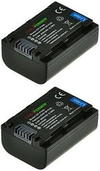 Foto van Chilipower np-fv50 / np-fv40 accu voor sony - 950mah - 2-pack