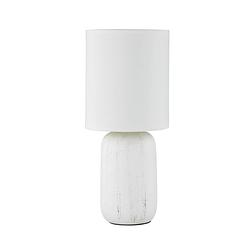 Foto van Moderne tafellamp clay - kunststof - wit