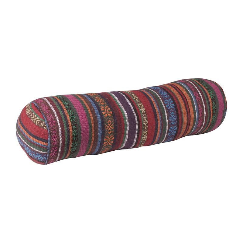 Foto van Sierkussen mexican bolster - paars - 15x50 cm