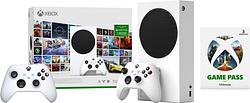 Foto van Xbox series s + 3 maanden game pass ultimate bundel + tweede controller wit