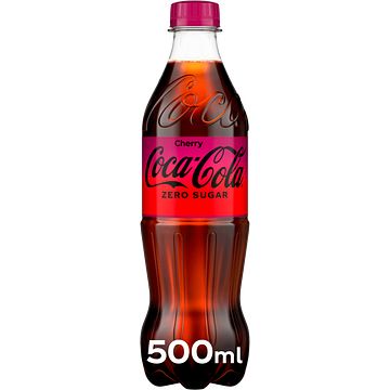 Foto van Cocacola zero sugar flavours cherry 500ml bij jumbo