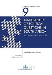 Foto van Justiciability of political questions in south africa - mtendeweka owen mhango - ebook (9789462740761)