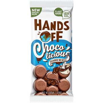 Foto van Hands off my chocolate vegan smooth no m!lk 100g bij jumbo