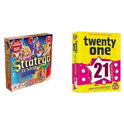 Foto van Spellenbundel - 2 stuks - stratego junior & twenty one