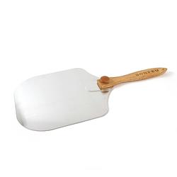 Foto van Bonfeu bonpizza spatula - l 65.5 x b 35.5 x h 1.5 cm - rvs - zilver