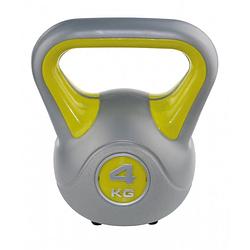 Foto van Sveltus kettlebell fit geel/grijs 4 kg