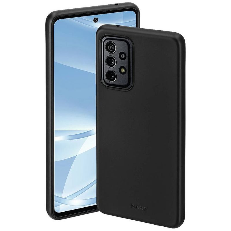 Foto van Hama finest feel cover samsung galaxy a73 zwart