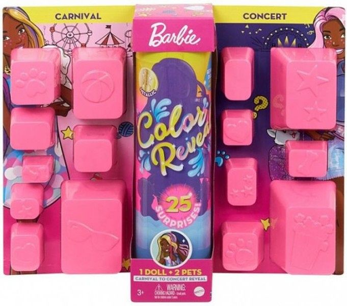 Foto van Barbie color reveal ultimatte reveal