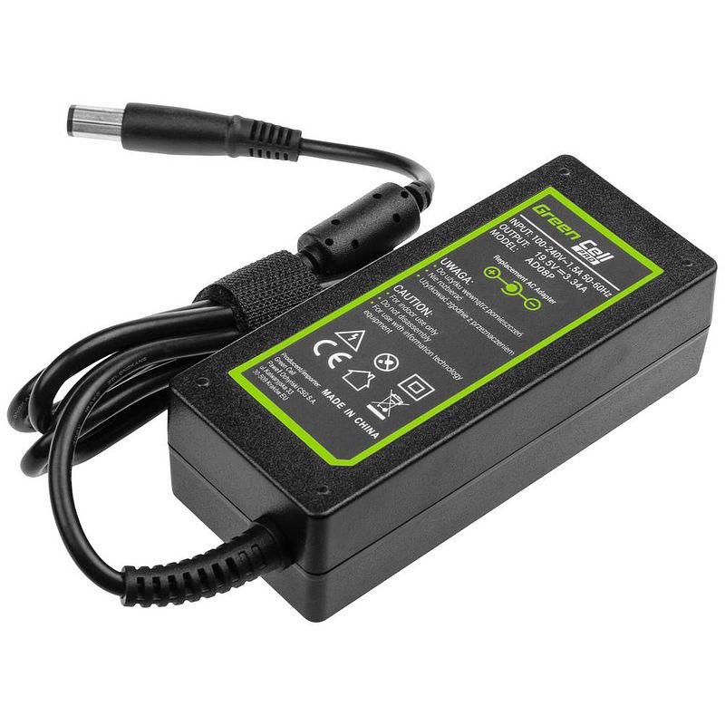 Foto van Green cell gc-ad08p laptop netvoeding 65 w 19.5 v 3.34 a