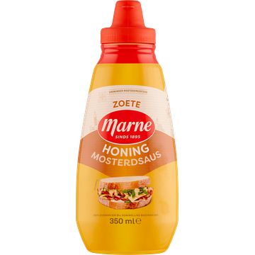 Foto van Marne zoete honing mosterd saus 350ml bij jumbo