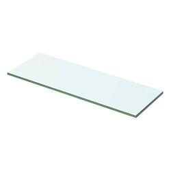 Foto van Vidaxl wandschap transparant 50x12 cm glas