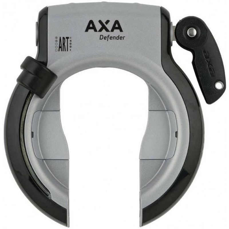 Foto van Axa ringslot defender klapsleutel art-2 staal zilver/zwart