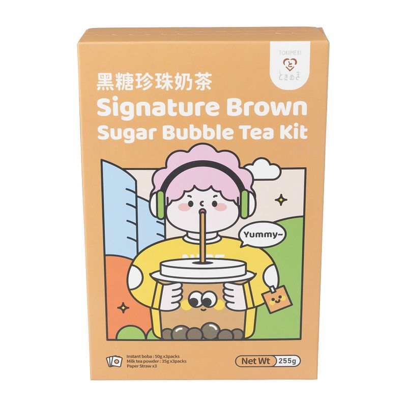 Foto van Bubble tea kit - brown sugar