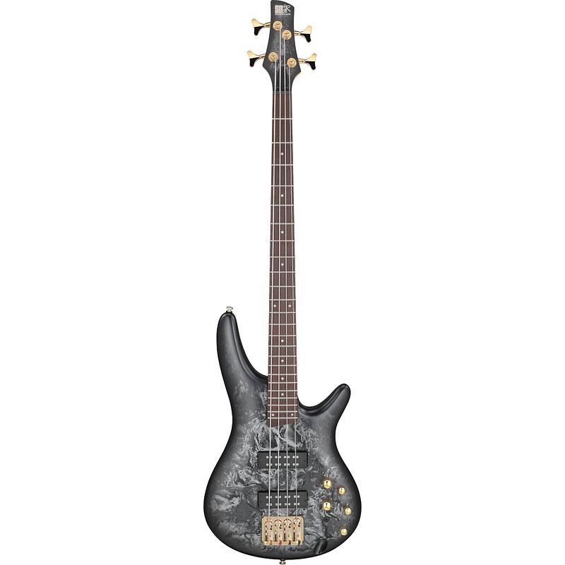 Foto van Ibanez sr300edx soundgear black ice frozen matte elektrische basgitaar