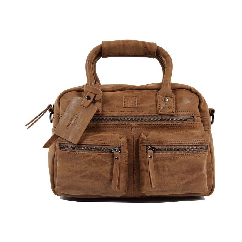 Foto van Bicky bernard handtas omhang hand & schoudertas western bag camel - wdl3187 camel