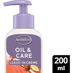 Foto van Andrelon leavein haarcreme oil & care 200ml bij jumbo