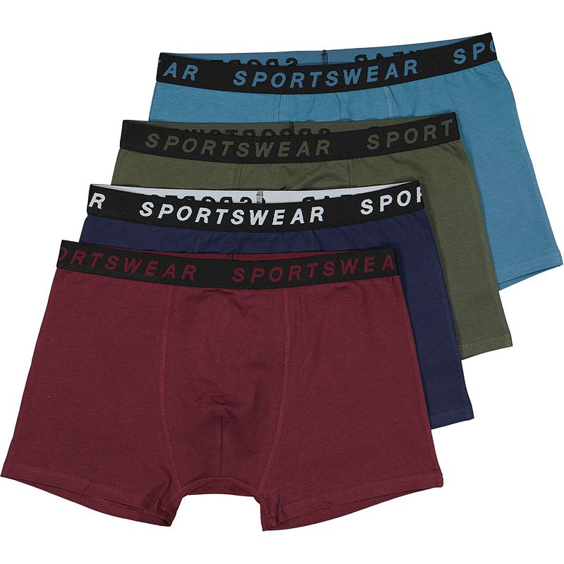 Foto van Sportswear heren boxer 4-pack