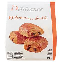 Foto van Delifrance mini pains au chocolat 10 stuks bij jumbo