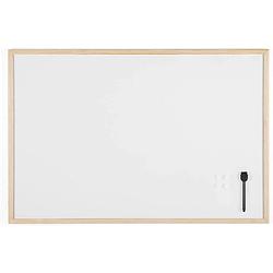 Foto van Whiteboard supplies4u - 60x40 cm - houten frame - magnetisch
