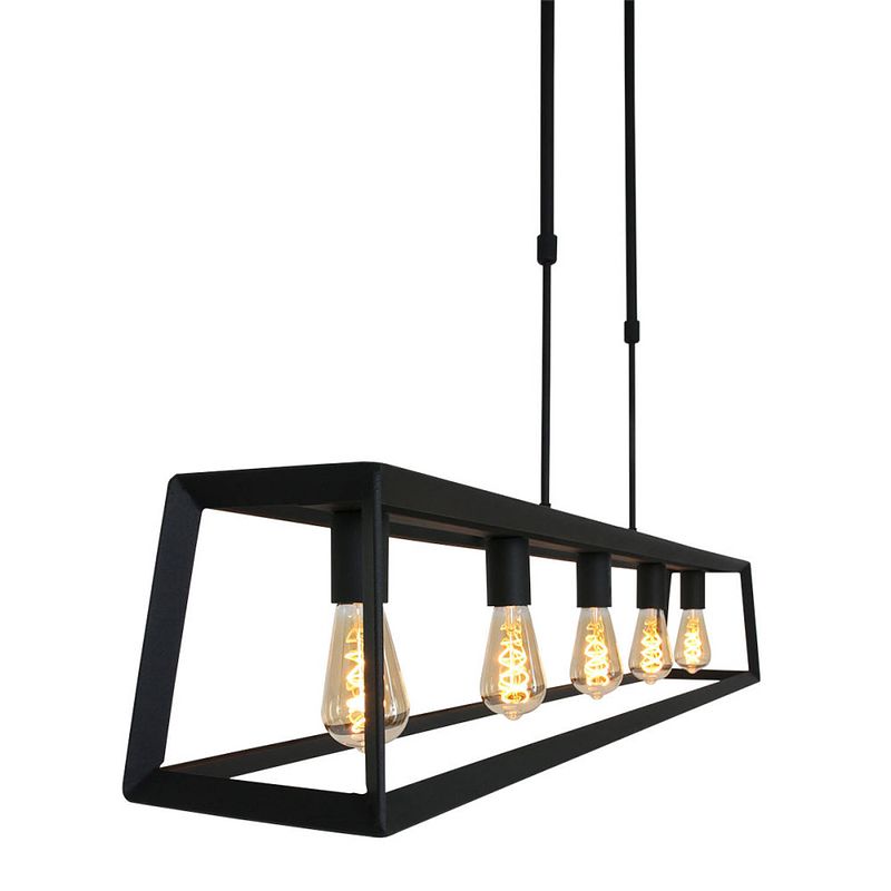 Foto van Mexlite buckley hanglamp zwart