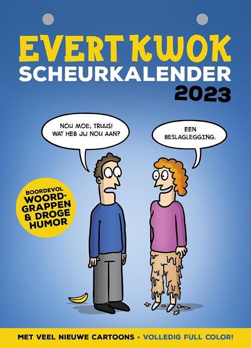 Foto van Evert kwok scheurkalender 2023 - eelke de blouw, tjarko evenboer - paperback (9789083058283)