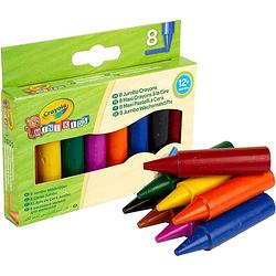Foto van Crayola mini kids - jumbo waxstiften, 8 stuks, vanaf 1 jaar
