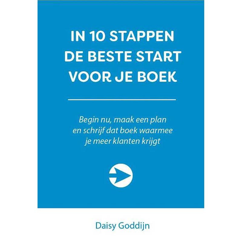 Foto van In 10 stappen de beste start voor je boek