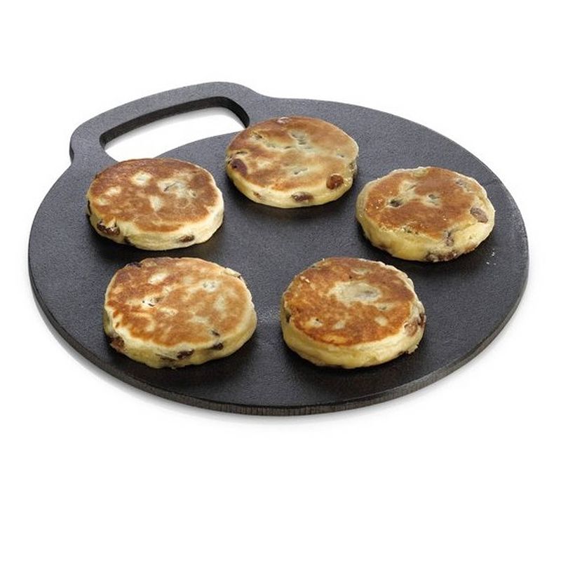 Foto van Gietijzeren bakplaat - 27cm - kitchencraft cast iron