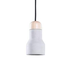 Foto van Beliani apure hanglamp beton 10 x 10 cm