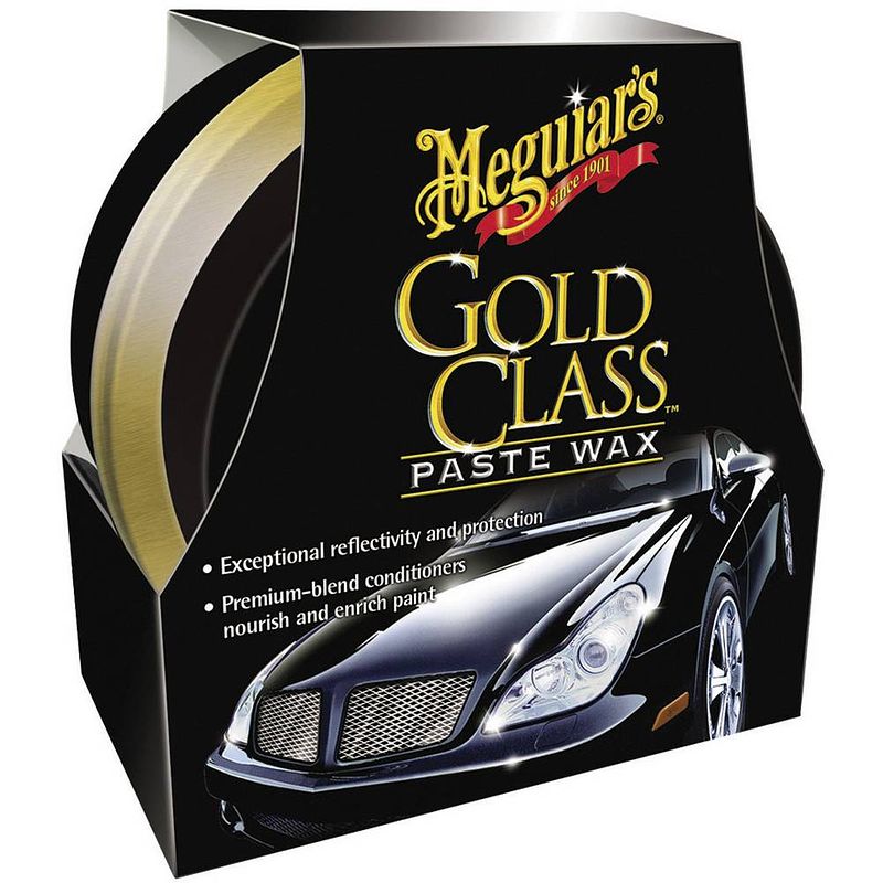 Foto van Meguiars gold class paste wax g7014 autowax 311 g