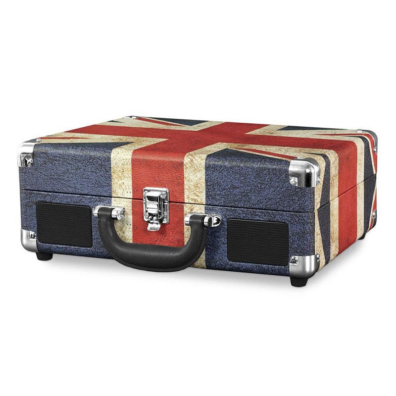 Foto van Victrola vsc-550 bt usb platenspeler - inclusief bluetooth - vintage union jack