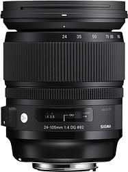 Foto van Sigma 24-105mm f/4 art dg os hsm nikon