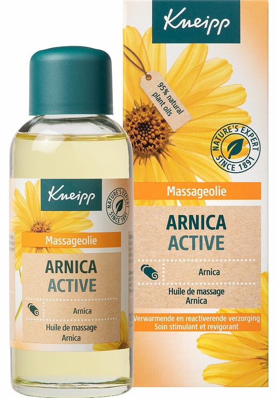 Foto van Kneipp massageolie arnica