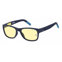 Foto van Tommy hilfiger zonnebril 0025/s unisex cat.3 nylon blauw/geel