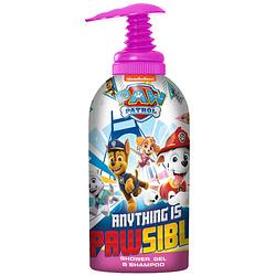 Foto van Nickelodeon douchegel en shampoo paw patrol meisjes 1 liter